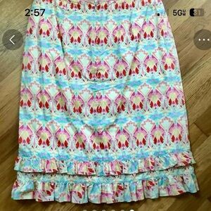 diana lee Woman’s skirt-Size Small-Art Deco with ruffles